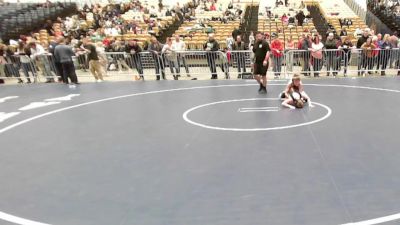 80 lbs Cons. Round 2 - Oliver Combs, B2 Wrestling Academy vs Blake Alese-Mast, B2 Wrestling Academy