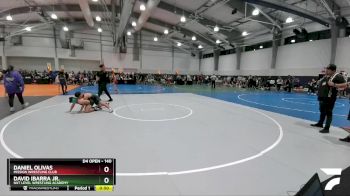 140 lbs Cons. Round 3 - Daniel Olivas, Mission Wrestling Club vs David Ibarra Jr., NXT Level Wrestling Academy