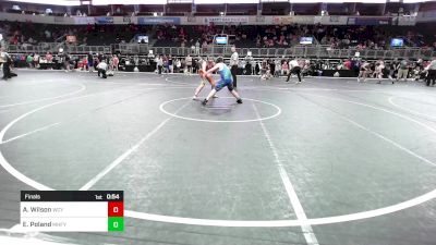 Final - Abraham Wilson, Webb City Youth Wrestling vs Eric Poland, Mountain Home Flyers