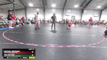 132 lbs Cons. Round 3 - Max Butler, White House Wrestling Club vs Michael Breeding, Bronco Elite Wrestling