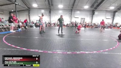 132 lbs Cons. Round 3 - Max Butler, White House Wrestling Club vs Michael Breeding, Bronco Elite Wrestling