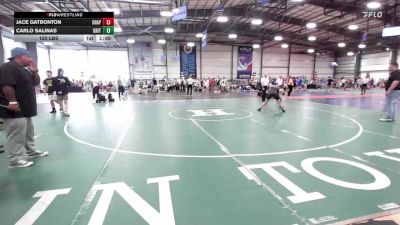 120 lbs Rr Rnd 1 - Jace Gatbonton, Grapplers Garage vs Carlo Salinas, Gritty Grapplers