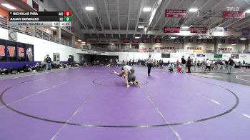 165 lbs Cons. Round 2 - Nicholas Piña, Arizona Christian University vs Julian Gonzales, Keiser University