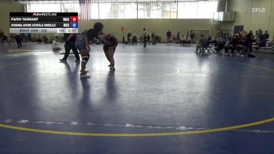 235 lbs Round 3 - Faith Tarrant, Iowa Western Community College vs Ayanna Jayne Achola Omollo, North Iowa Area CC