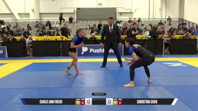 Christina Chen vs Carlie Ann Frech 2025 World IBJJF Jiu-Jitsu No-Gi Championship