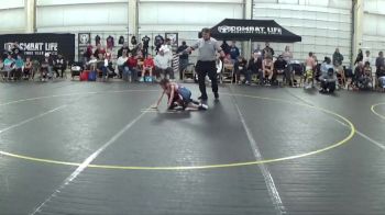 49 lbs Round 1 - Liam Wanek, ATTACK WC vs Enzo McCormick, Michigan Matcats