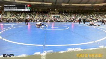 70 lbs Consi Of 16 #2 - Teague Troyer, Sly Fox vs Mason Hammons, Fremont Wrestling Club