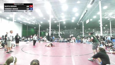 150 lbs Rr Rnd 8 - Olivya Kroope, Alpha Girlz vs Kimberly Munoz, Lady Assassins