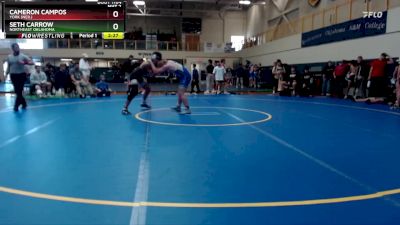 184 lbs Cons. Round 3 - Seth Carrow, Northeast Oklahoma vs Cameron Campos, York (Neb.)