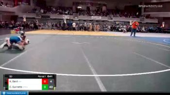 93 lbs Semis & 1st Wrestleback (8 Team) - Connor Surrette, STMA vs Keymoni Bent, Kasson-Mantorville