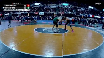 AA - 215 lbs Champ. Round 1 - Terron Brose, Missoula Big Sky / Loyola Sacred Heart vs Ben Rodgers, Belgrade