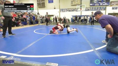 73 lbs Quarterfinal - Riot Smith, Buck Pride Wrestling vs Hudson Smith, Salina Wrestling Club