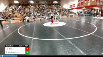 91 lbs Quarterfinal - Levi Gale, Riverton Middle School vs Oliver Wisniewski, Lincoln Middle School