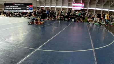 126 lbs Cons. Round 2 - Ethan Villagran, California vs Salvador Bautista II, California