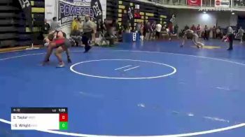 160 lbs R-16 - Shawn Taylor, West Allegheny vs Gage Wright, Parkersburg South-WV