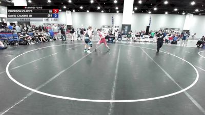 190 lbs Emerson Claeys, Colorado vs David Calkins Jr, California Blue