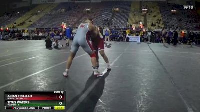 285 lbs Quarters & 1st Wb (16 Team) - Titus Waters, Wabash vs Aidan Trujillo, North Central