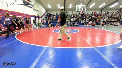 96 lbs Semifinal - Jazmynn Marks, Sand Springs JH (SS) vs Trinity Price, Broken Arrow Girls