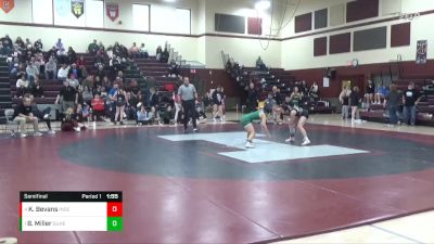 135 lbs Semifinal - Bella Miller, Dubuque Hempstead vs Kennedi Bevans, Independence