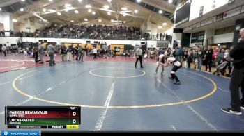 152 lbs Champ. Round 2 - Parker Beauavalis, Nampa West vs Lucas Oates, Meridian