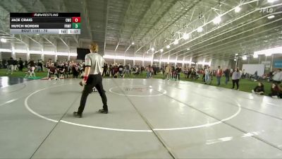 70 lbs Cons. Round 2 - Hutch Nordin, Ravage Wrestling Club vs Jace Craig, Champions Wrestling Club