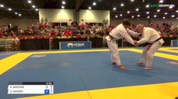 NELSON MONTEIRO vs OSCAR NAVARRO 2018 World Master IBJJF Jiu-Jitsu Championship