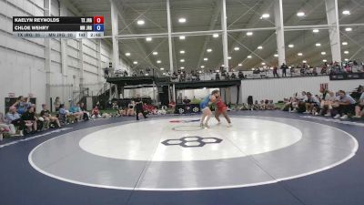 140 lbs Kaelyn Reynolds, Texas vs Chloe Wehry, Minnesota