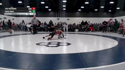 55 lbs Round 3 - Leo Navarro, DC Wrestling Academy vs Zeke Gray, Nebraska Elite