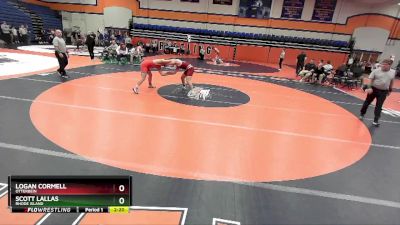 165 lbs Cons. Round 2 - Scott Lallas, Rhode Island vs Logan Cormell, Otterbein