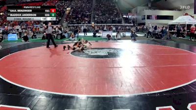 6A 98 lbs Cons. Round 2 - Maddox Anderson, Kuna vs Saul Benzinger, Post Falls