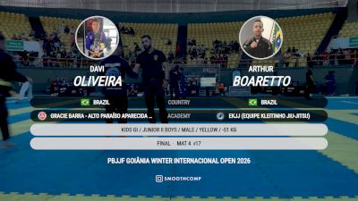 DAvi vs Arthur 2026 PBJJF Goiania Winter International Open