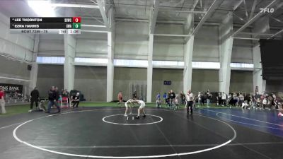 75 lbs Semifinal - Ezra Harris, Sanderson Wrestling Academy vs Lee Thornton, South Summit Wrestling Club