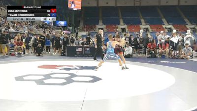 126 lbs Champ. Rd Of 128 - Luke Jennings, Colorado vs Evan Schomburg, Pennsylvania