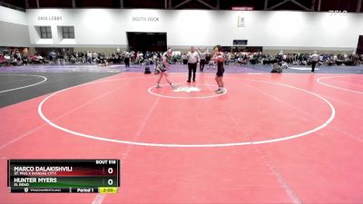 150 lbs Champ. Round 2 - Hunter Myers, El Reno vs Marco Dalakishvili, St. Pius X (Kansas City)