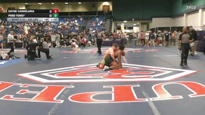 285 lbs Round Of 32 - Zayne Candelaria, AZ vs Fred Toney, GA