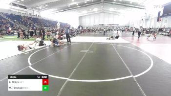 144 lbs Consi Of 16 #2 - Andrew Baker, No Team vs Mikey Flanagan, Reign WC