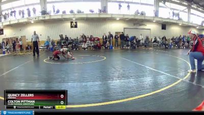 53 lbs Cons. Round 2 - Colton Pittman, Club Madison Wrestling vs Quincy Zellers, Indiana