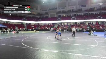 144 lbs Cons. Round 3 - Zachary Cooper, Timberline vs Colin Buker, Timberline
