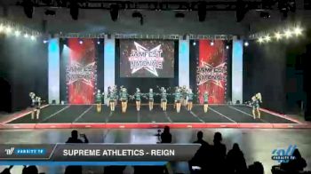 Supreme Athletics - Reign [2021 L4 Junior - Medium Day 1] 2021 JAMfest Cheer Super Nationals