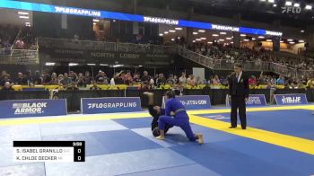 SOPHIA ISABEL GRANILLO vs KATHLEEN CHLOE DECKER 2024 Pan Kids Jiu-Jitsu IBJJF Championship