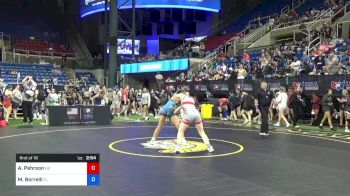 122 lbs Rnd Of 16 - Alexis Pehrson, Nebraska vs Milana Borrelli, Florida