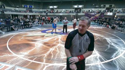 285 lbs Quarterfinals (8 Team) - Roberto Macias-Sidzyik, Creighton Prep, NE vs Ethan Cameron, Anoka, MN