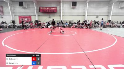 45 kg Semifinal - Gabriel Dickun, Steller Trained Tenebrous vs Gabe Benyo, Gold Medal WC