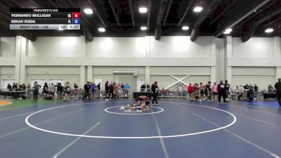 138 lbs Cons. Round 4 - Fernando Mulligan, GA vs Mikah Ikeda, FL