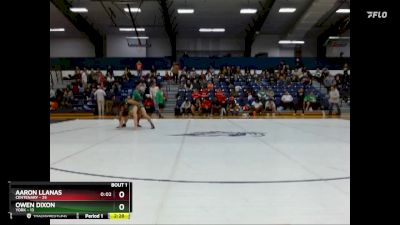 197 lbs Finals (2 Team) - Owen Dixon, York vs Aaron Llanas, Centenary