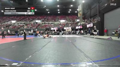 195 lbs Round 2 - Brady Hout, Ronan Wrestling Club vs Cinch Dalton, CODY WRESTLING CLUB