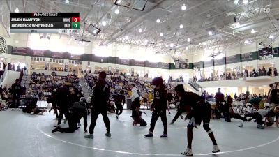 215 lbs Round 1 (16 Team) - Jaderrick Whitehead, Eastside Hs vs Jalen Hampton, Ware County