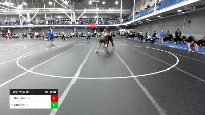 285 lbs Consi Of 32 #2 - Jordan Gabriel, University Of Maryland vs Karam Chakif, Lehigh University