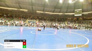 64 lbs Round Of 32 - Deshawn Doyle, Steel City Relaoded vs Julian Lawrence, RedWave Wrestling