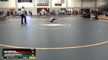 106 lbs Cons. Round 1 - Sam Brennan, Cedar Rapids Washington vs Connor McGonegle, Iowa City, Liberty